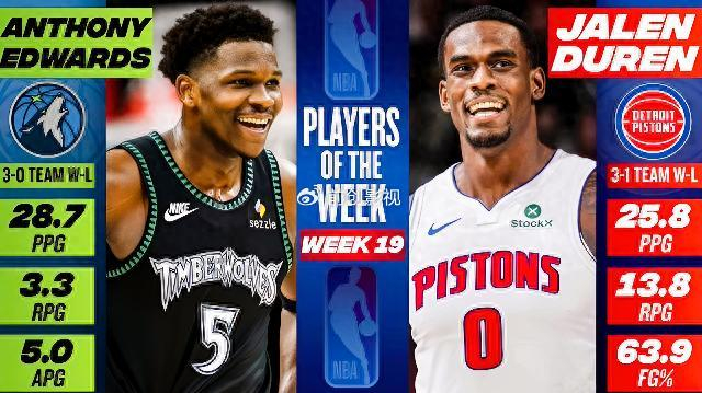 开云下载网址-爱德华兹周最佳+杜伦生涯首秀 东西部黑马的“青春密码”藏不住了|森林狼|安东尼·爱德华兹|明尼苏达森林狼队|俄克拉荷马雷霆队|波特兰开拓者队_新浪体育_新浪新闻